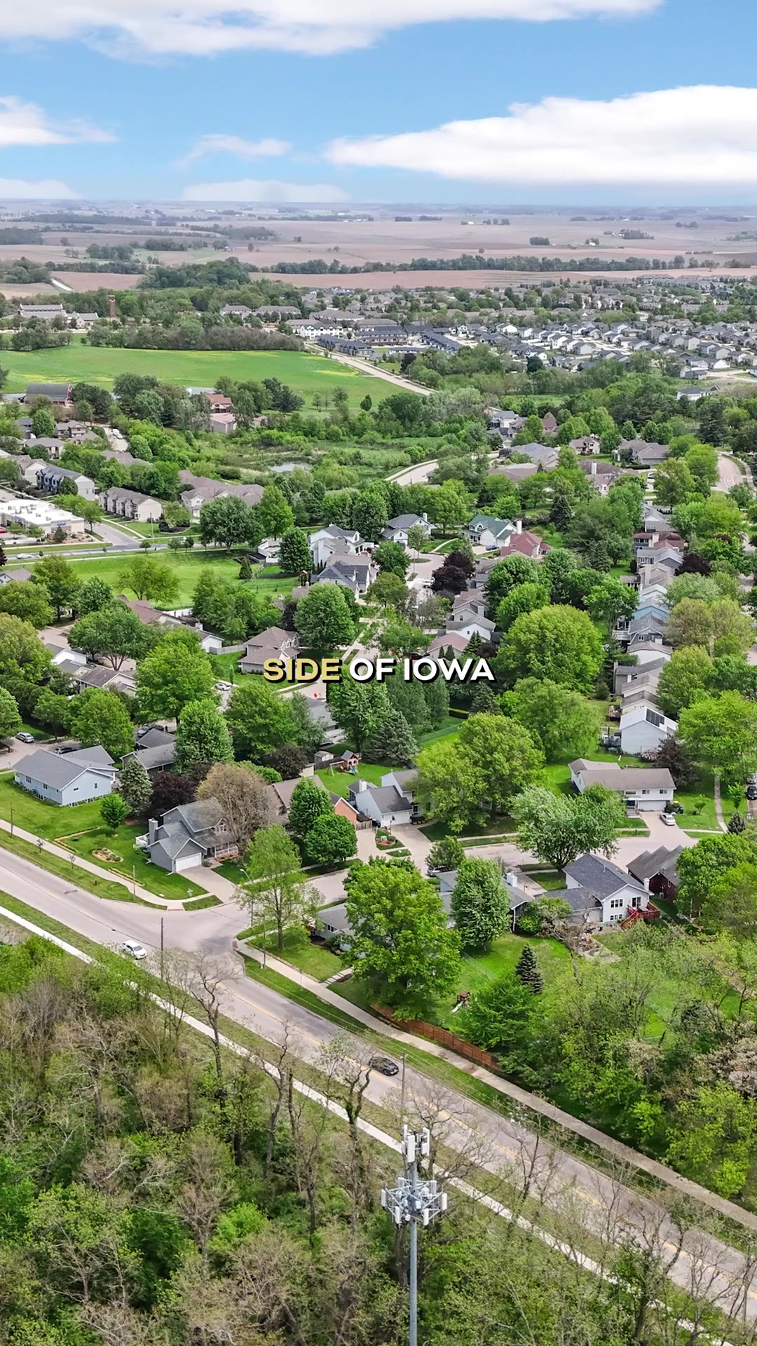 Still frame from a neighborhood tour video